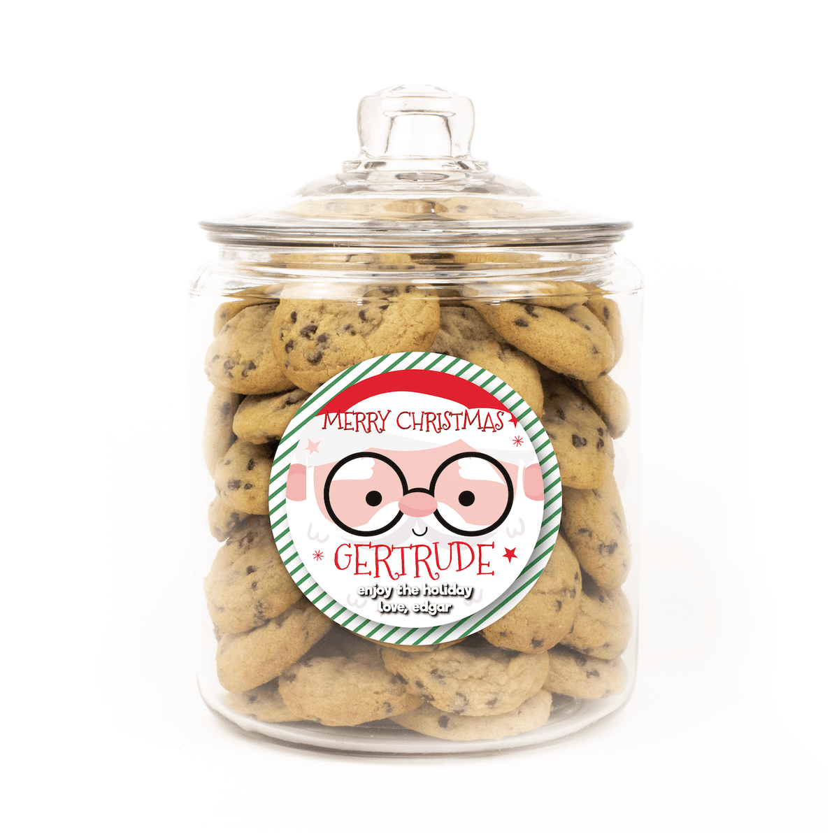 Personalized Gourmet Cookie Jar: Soft-Baked Custom Gift