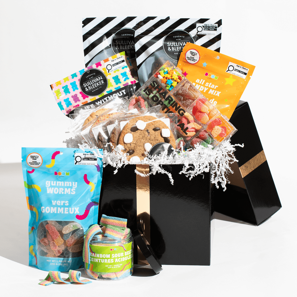 Cookie & Candy Gift Box: Nut-Free Assortment