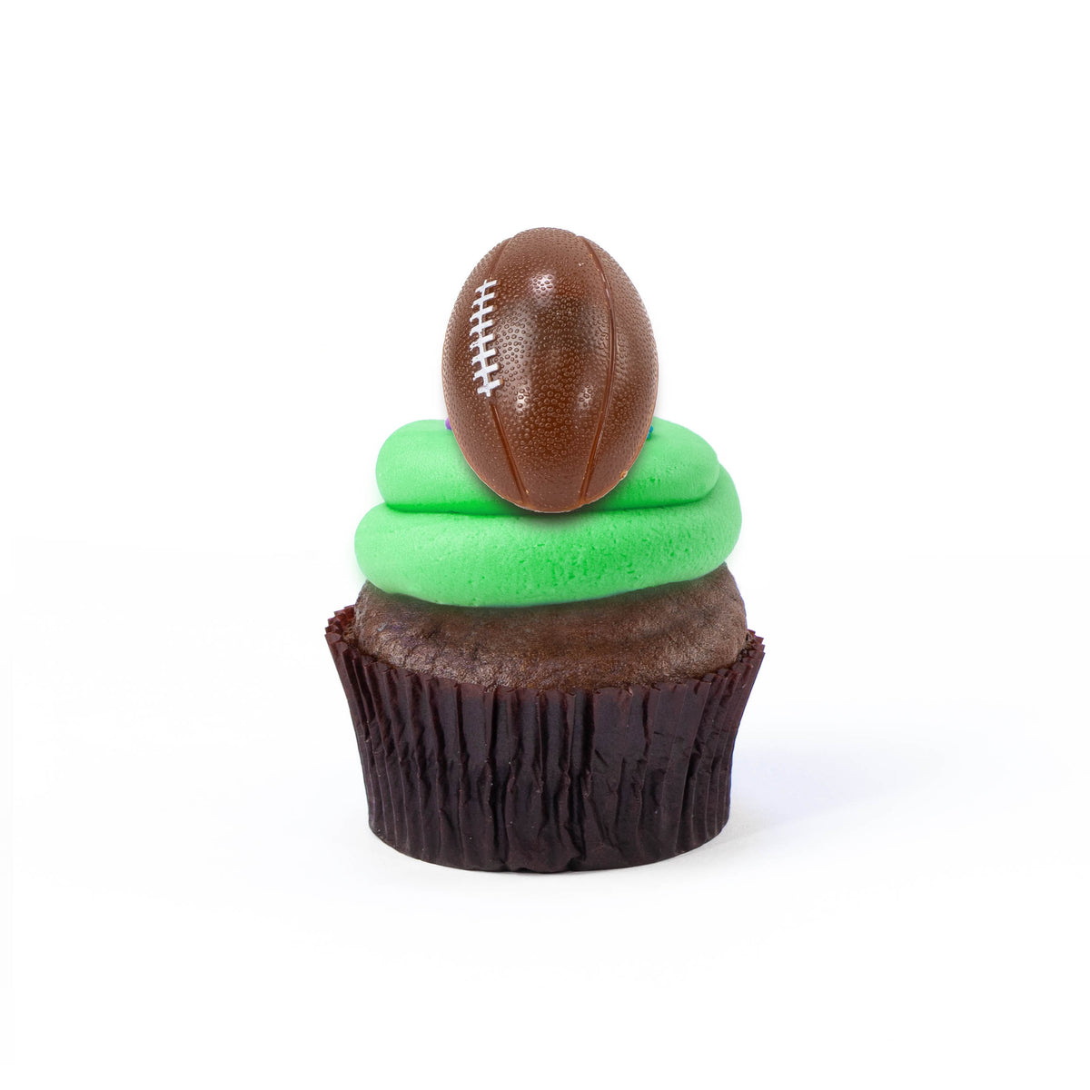 Sports Cupcake (Single): Custom Nut-Free Treat