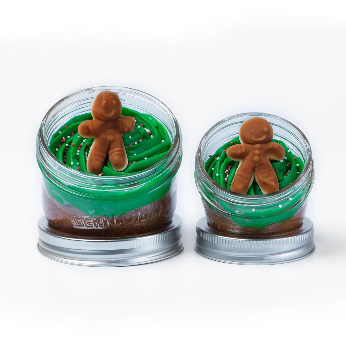 Gingerbread Jarcake: Ready-to-Eat Nut-Free Cupcake