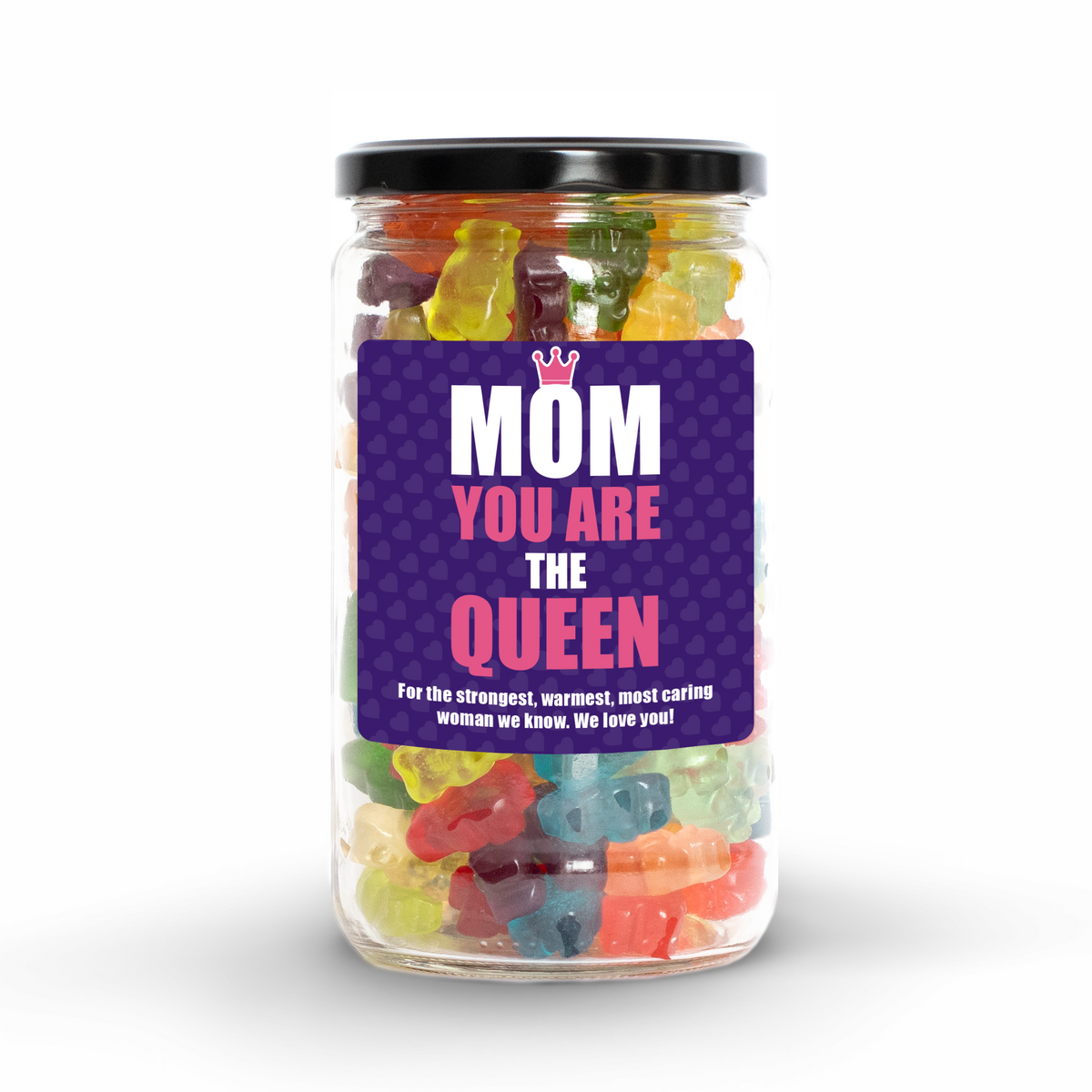 Personalized Candy Jar - Queen Mom