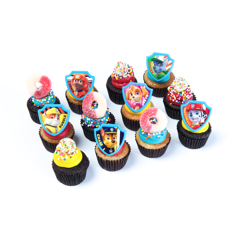 Paw Patrol Dozen: Official Licensed Nut-Free Cupcakes