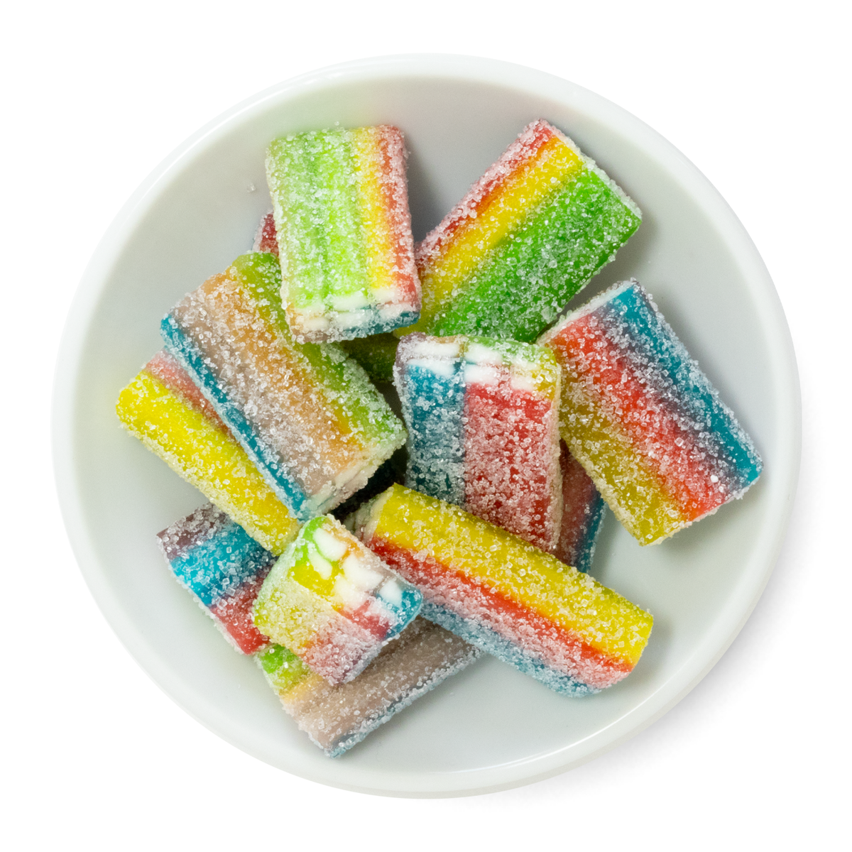 Sour Rainbow Bricks