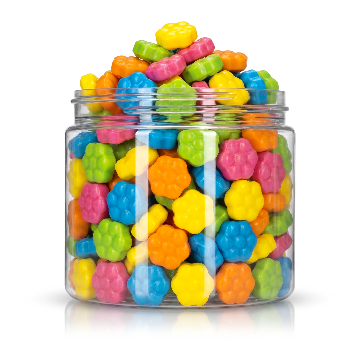 Crunchy Candy Flowers