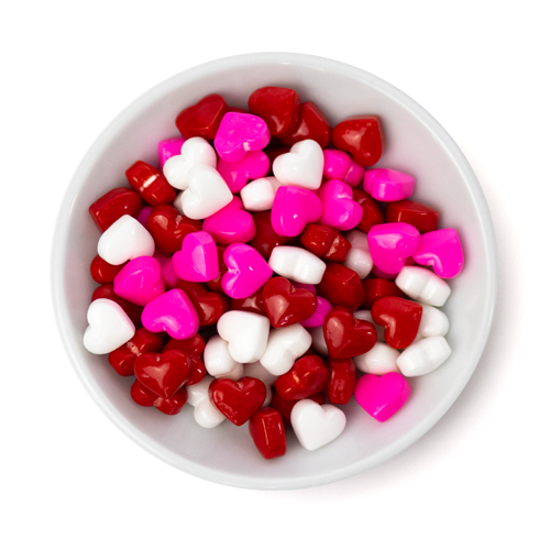 Crunchy Candy Happy Hearts
