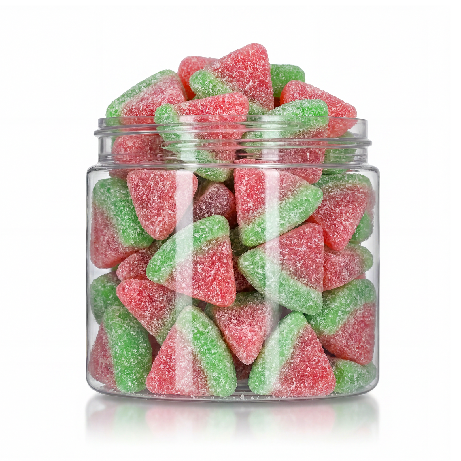Sugared Watermelon Slices Bulk Candy, Sweet Sugared Gummy, Product of Canada, Nut-Free, Summer Candy Delivery Toronto.