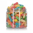 Sour Gummy Worms Bulk Candy, Multi-fruit flavour, Made in Canada, Nut-Free, Year-Round Gift Delivery Toronto.