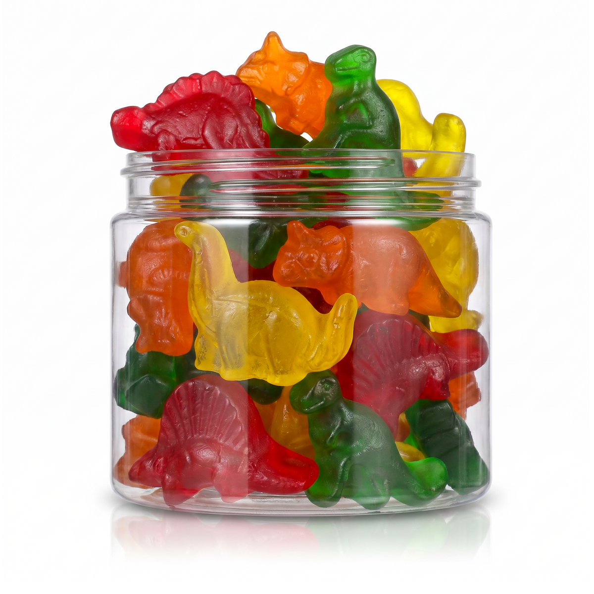 Sour Dino Gummies Bulk Candy, Assorted Fruit Jujubes, Made in Canada, Nut-Free, Birthday Party Candy Delivery Toronto.