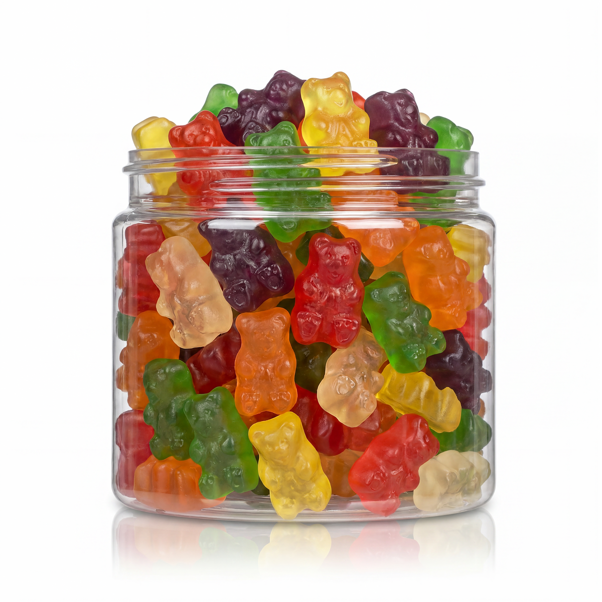 Gourmet Gummy Bears Bulk Candy, 12 Assorted Fruit Flavours, Product of USA, Nut-Free, Birthday Party Candy Delivery Toronto.