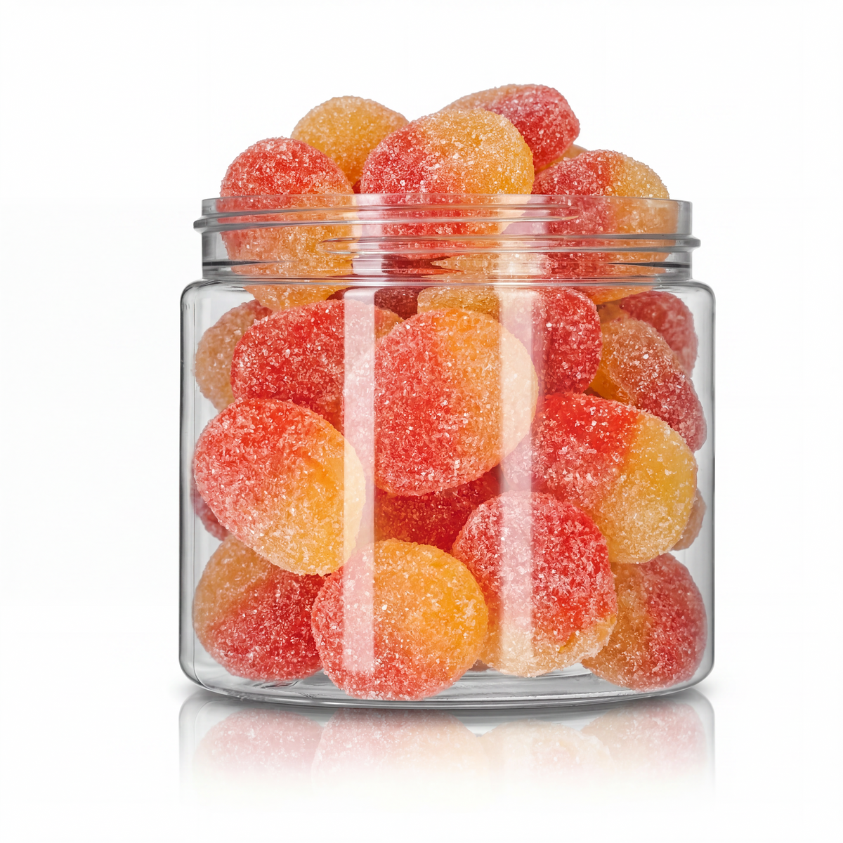 Sugared Peach Slices