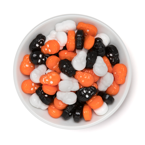 Crunchy Candy Skulls