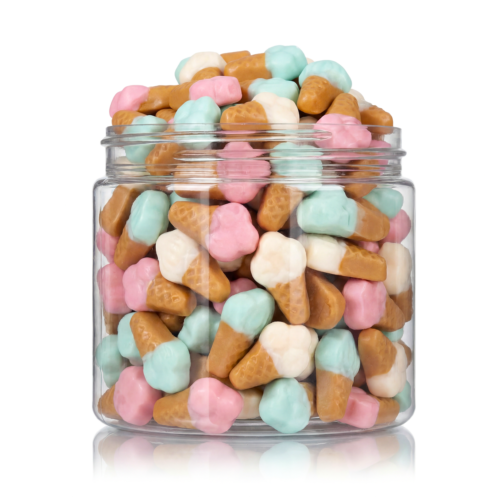 Gummy Ice Cream Cones Bulk Candy, Vanilla Flavour, Product of Turkey, Nut-Free, Summer Gift Delivery Toronto.