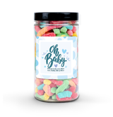 Personalized Candy Jar: Nut-Free Custom Message Gift