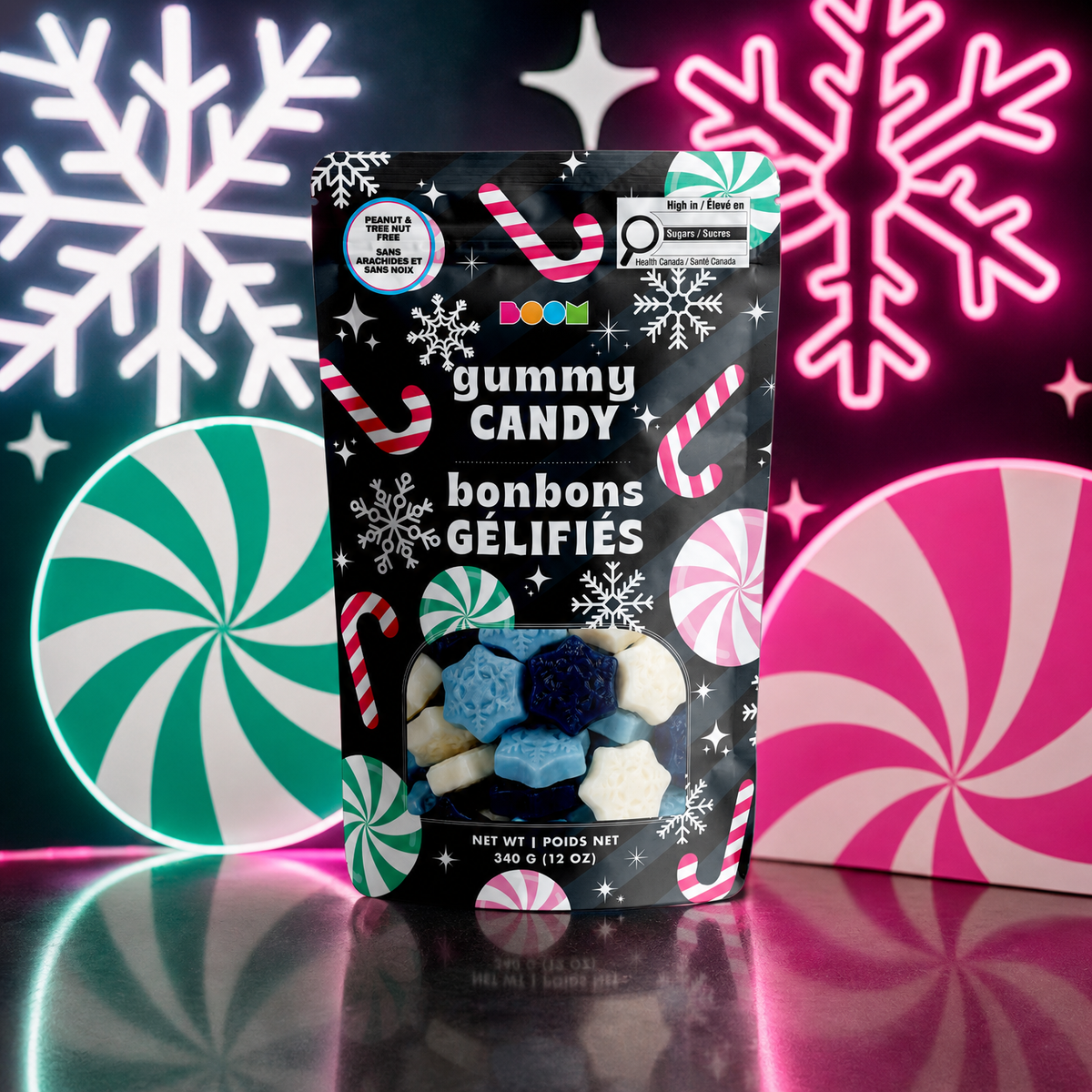 Candy Canes & Snowflakes: Festive Holiday Candy