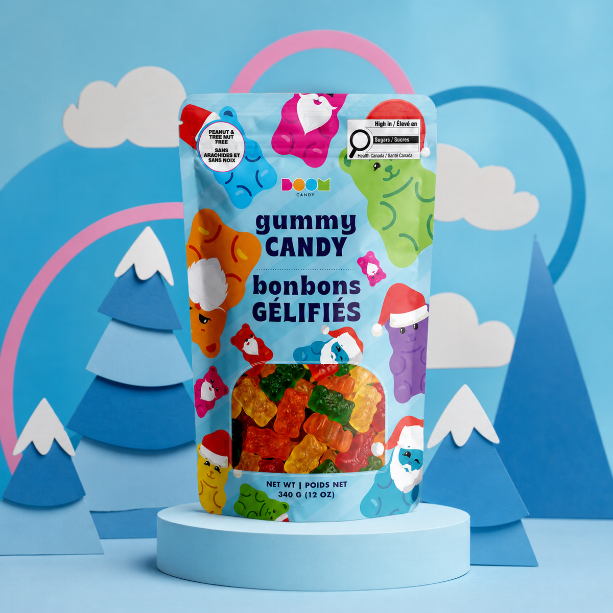 Gummy Bears & Santa Hats: Festive Holiday Candy