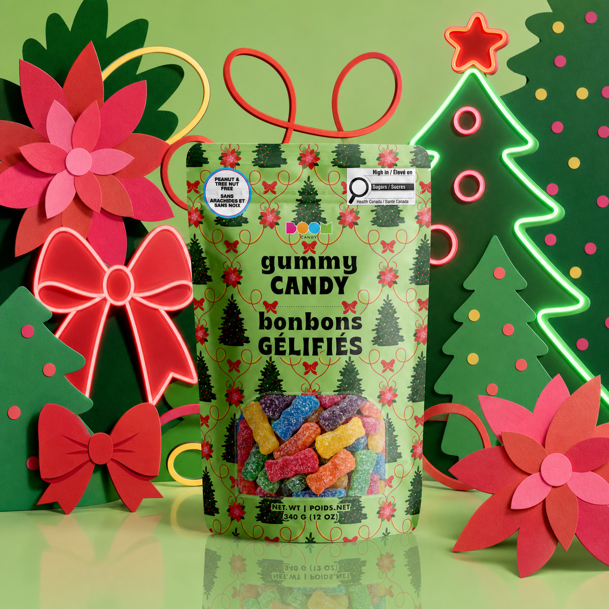 Christmas Tree Bag: Festive Holiday Candy
