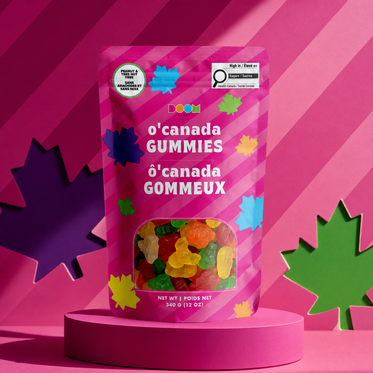 O'Canada Gummy Bag: Sweet Chewy Sweets