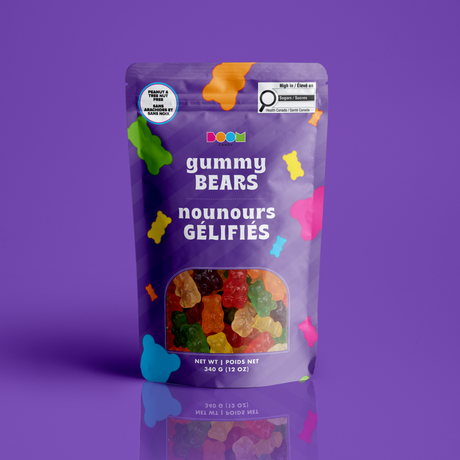 Gummy Bear Candy Bag: Classic Fruity Soft Sweets