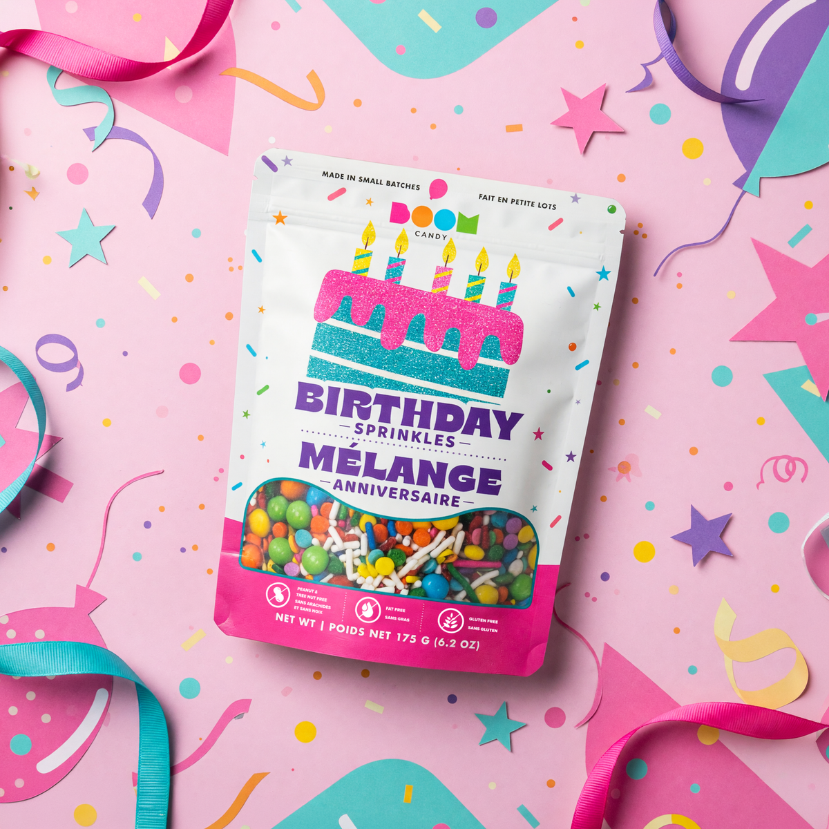 Birthday Mix Sprinkle Mix: Celebration Decorating Sprinkles