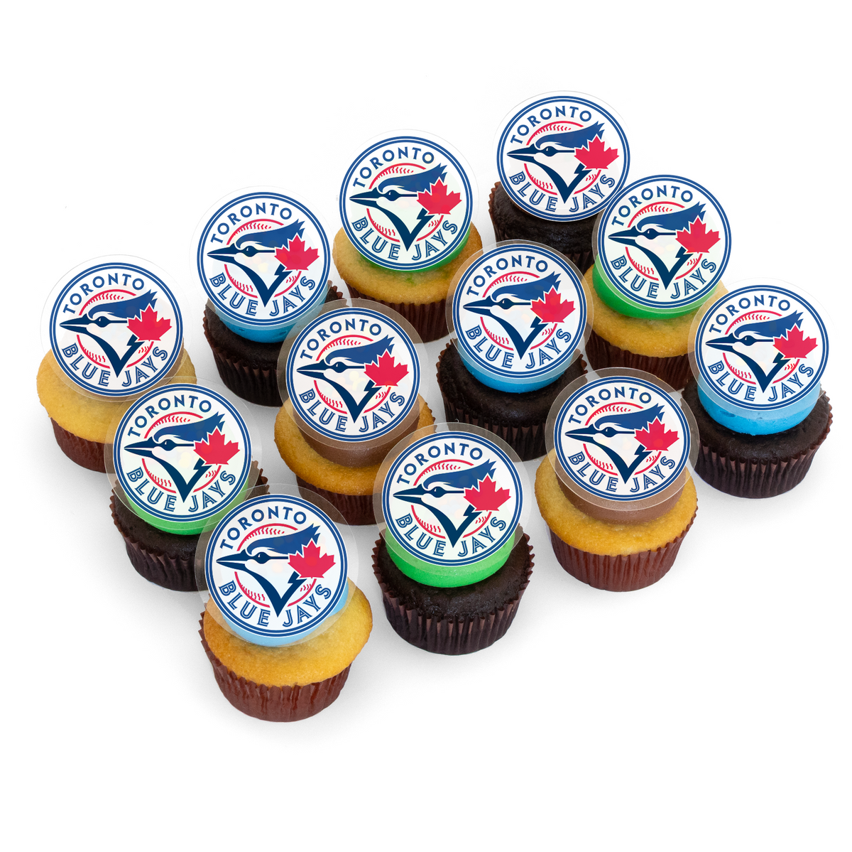 Custom Logo Cupcakes