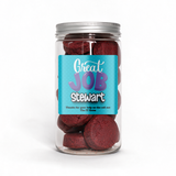 Personalized Shortbread Tub: Custom Nut-Free Gift