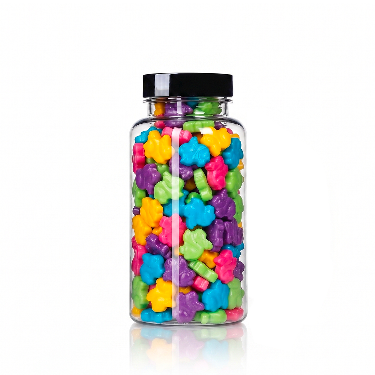 Bunnies Shaped Sprinkles: Pastel Multi Coloured Easter Dessert Decorating Confetti Shapes