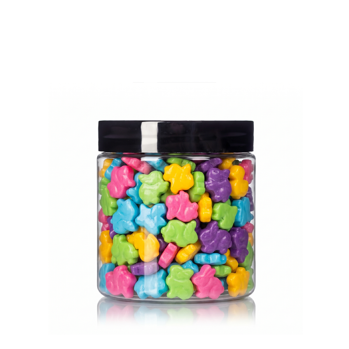 Bunnies Shaped Sprinkles: Pastel Multi Coloured Easter Dessert Decorating Confetti Shapes