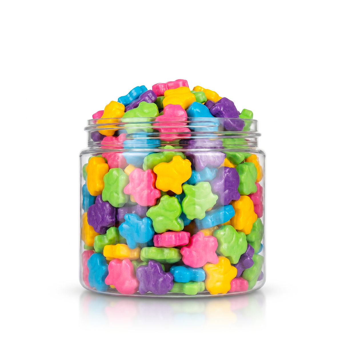 Bunnies Shaped Sprinkles: Pastel Multi Coloured Easter Dessert Decorating Confetti Shapes