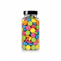 Flowers Shaped Sprinkles package featuring a vibrant, multi-coloured assortment of floral candy confetti shapes for baking from a 100% peanut and tree nut free facility.