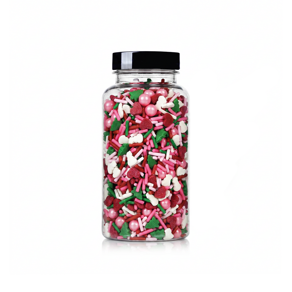 Pink Christmas Sprinkle Mix: Vibrant Holiday Decorating Sprinkles