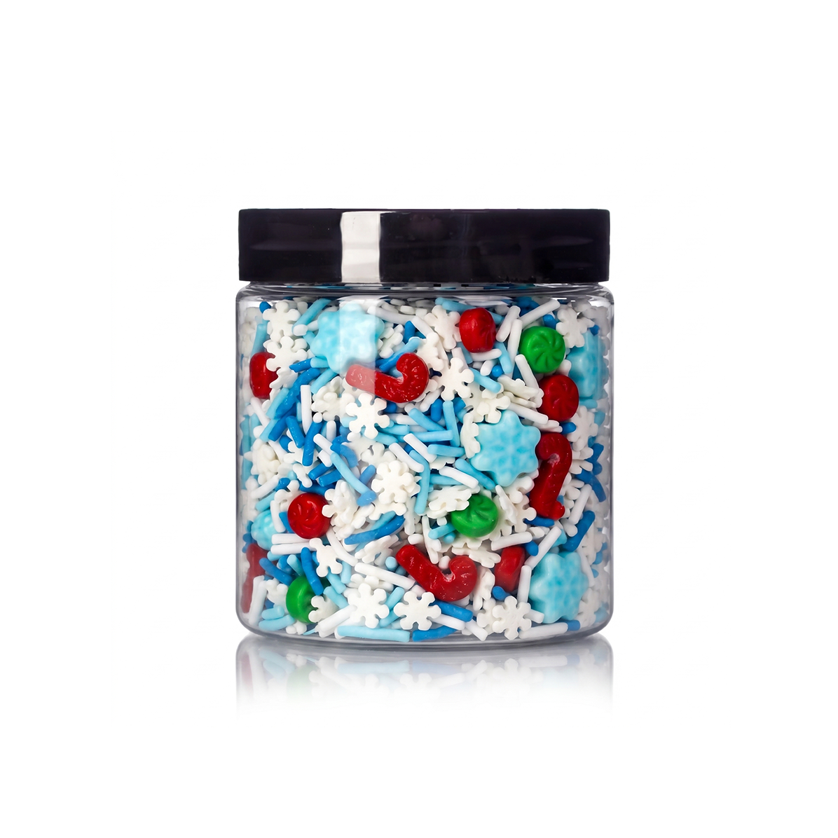 Winter Sprinkle Mix: Vibrant Snowy Decorating Sprinkles