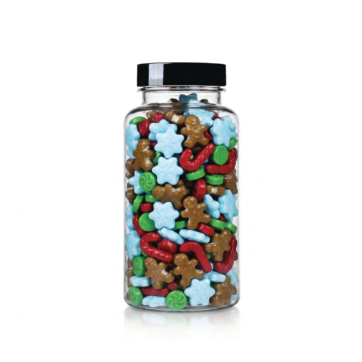 Crunchy Candy Holly Jolly Mix (Bulk): Festive Holiday Fruit Flavoured Pressed Confections