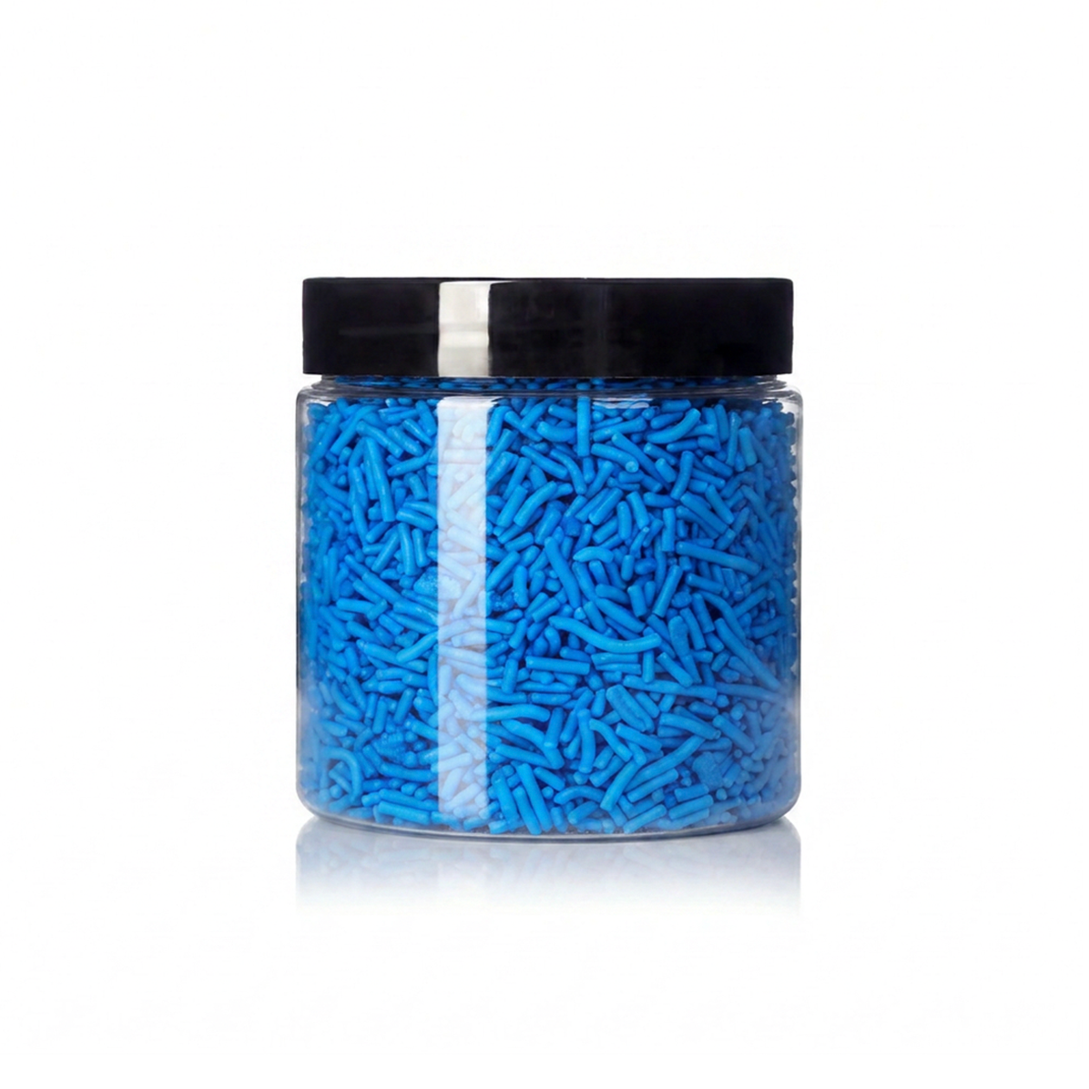 Blue Pastel Jimmies: Soft Baby Blue Dessert Decorating Sweet Sprinkles