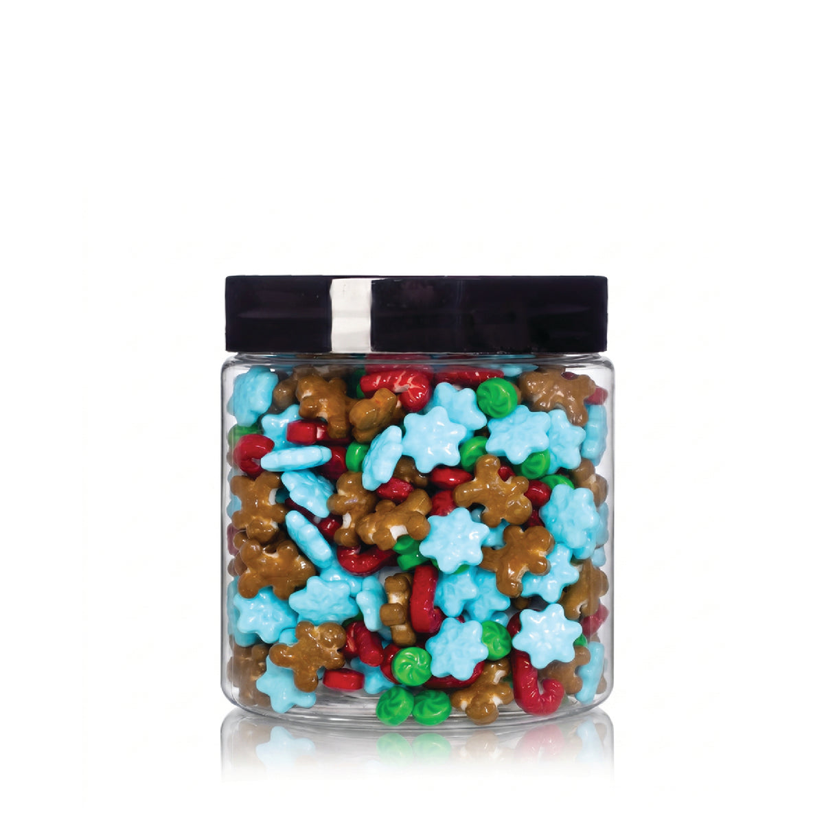Crunchy Candy Holly Jolly Mix (Bulk): Festive Holiday Fruit Flavoured Pressed Confections