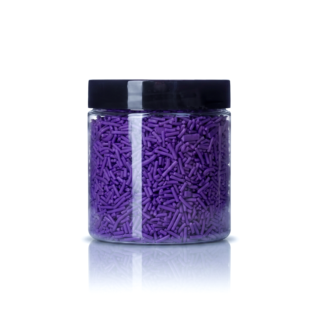 Purple Celestial Jimmies: Deep Cosmic Purple Dessert Decorating Sweet Sprinkles