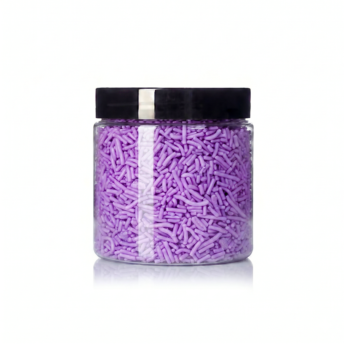 Purple Pastel Jimmies: Soft Lavender Dessert Decorating Sweet Sprinkles