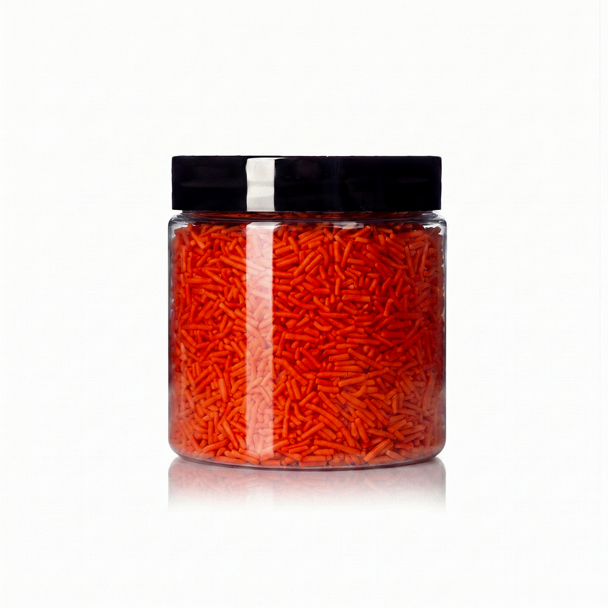 Red Firey Jimmies: Bold Crimson Dessert Decorating Sweet Sprinkles