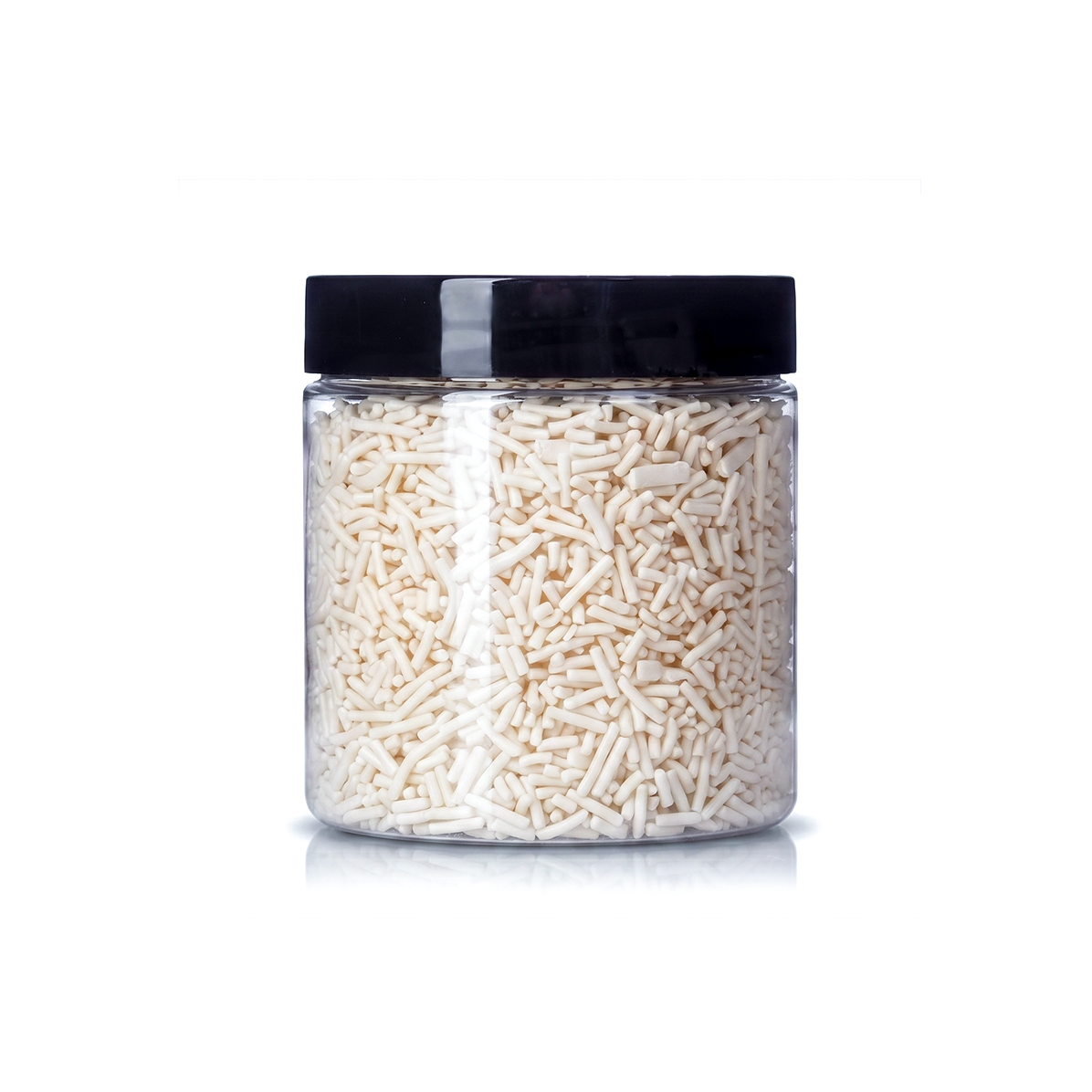 White Jimmies: Classic Snow White Dessert Decorating Sweet Sprinkles