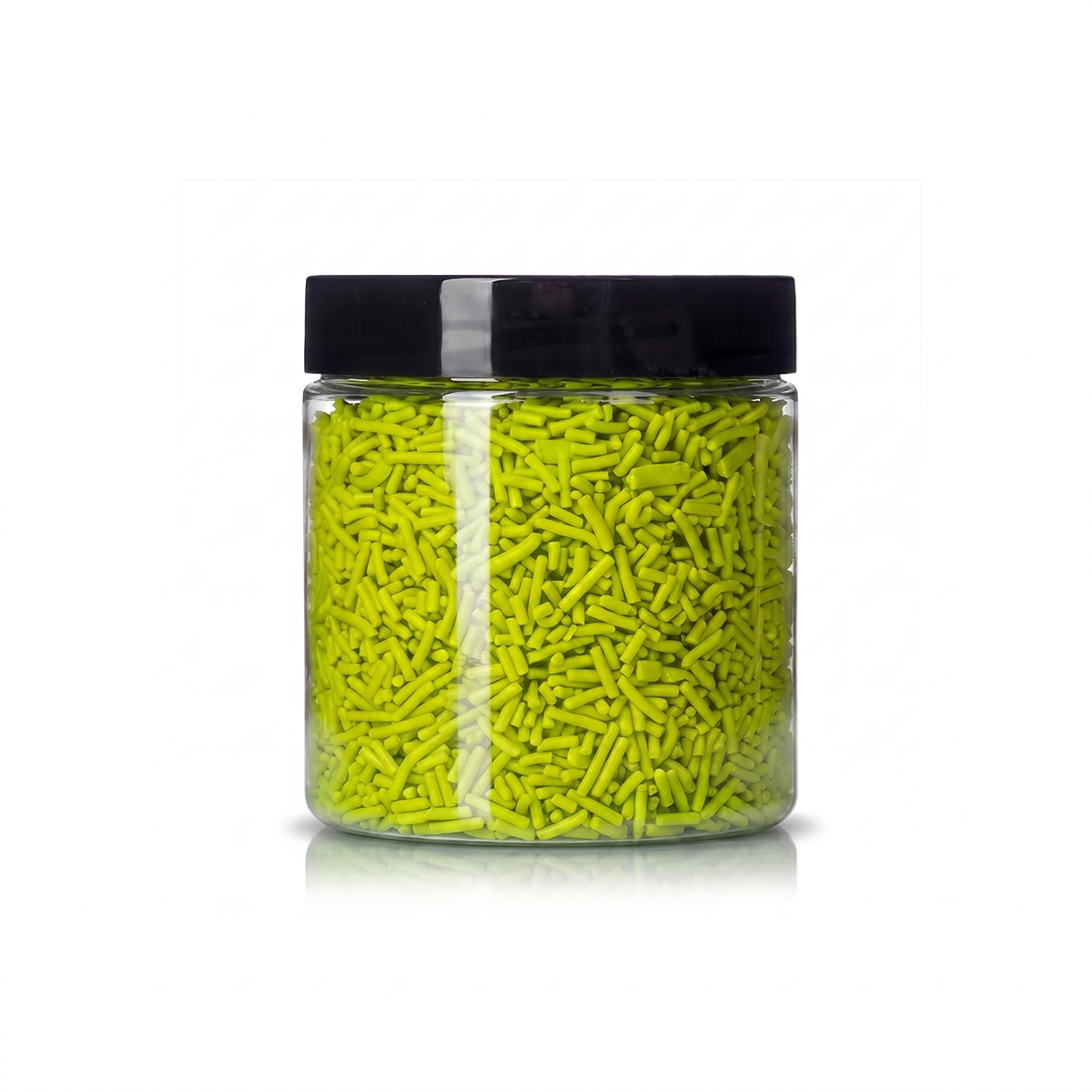 Lime Green Jimmies: Bright Citrus Dessert Decorating Sweet Sprinkles