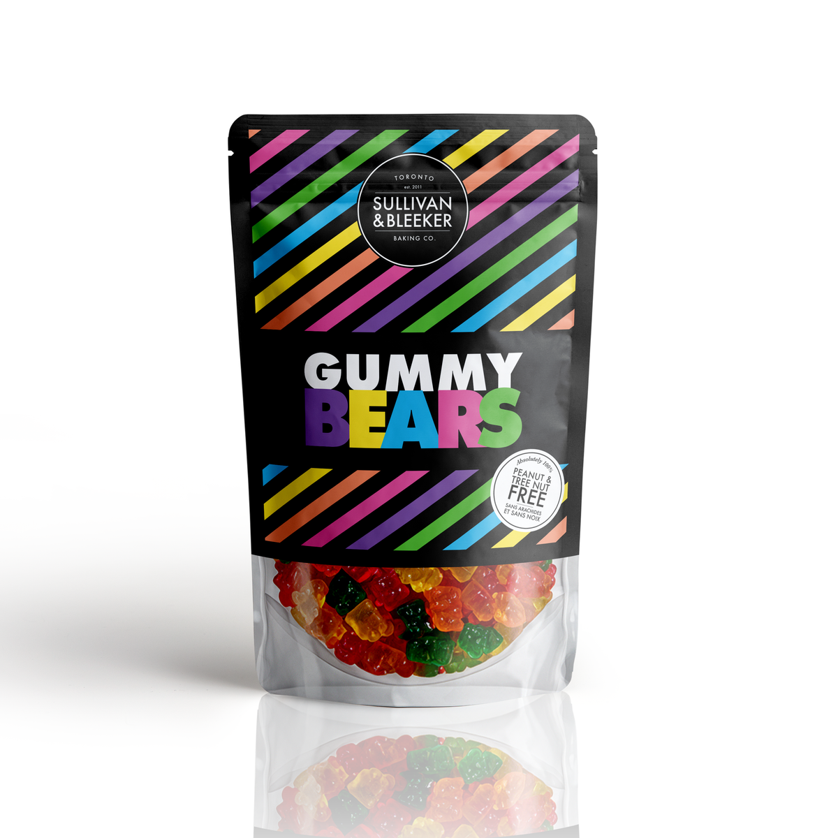 Gummy Bears Candy Bag: Premium Chewy Fruit Flavoured Gift Confections