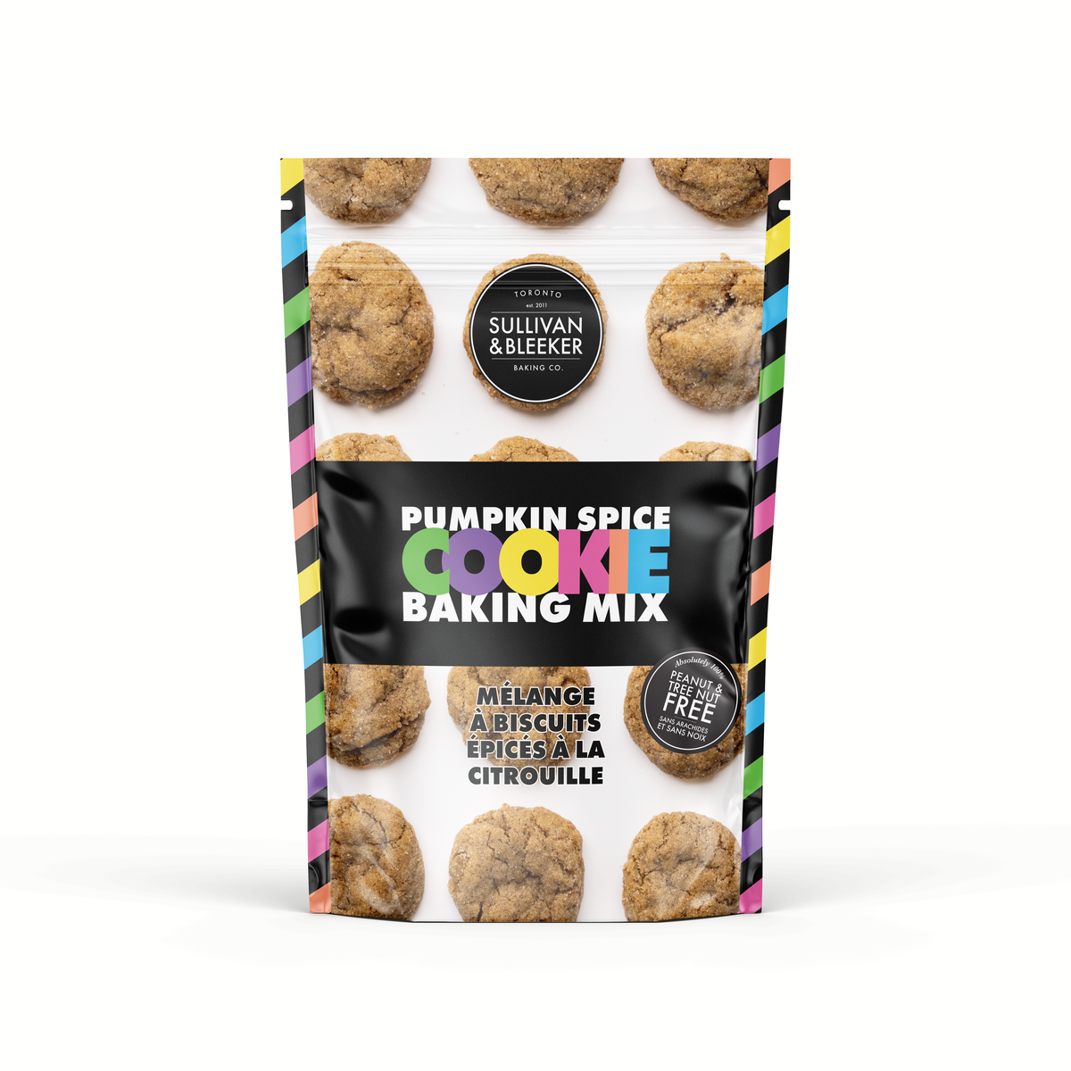 Pumpkin Spice Cookie Mix Kit: Nut-Free Autumn Baking