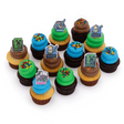 Order official Minecraft nut-free cupcakes! Safe birthday party treats with Steve & Creepers, available for Toronto delivery.	