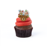 Christmas Cupcake (Single): Nut-Free Treat