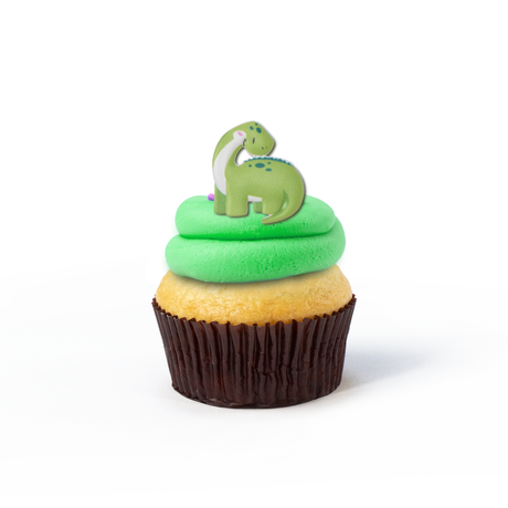 Dinosaur Cupcake (Single): Nut-Free Treat