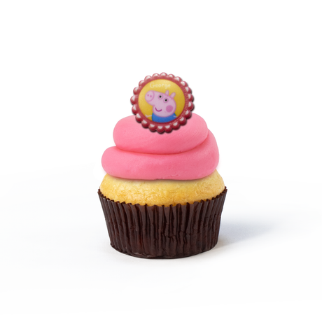Peppa Pig Cupcake (Single): Official Licensed Nut-Free Treat