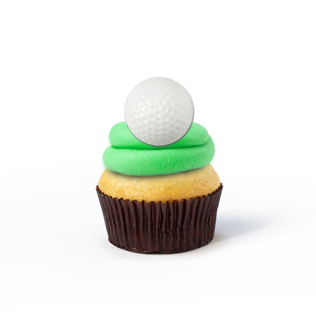 Sports Cupcake (Single): Custom Nut-Free Treat