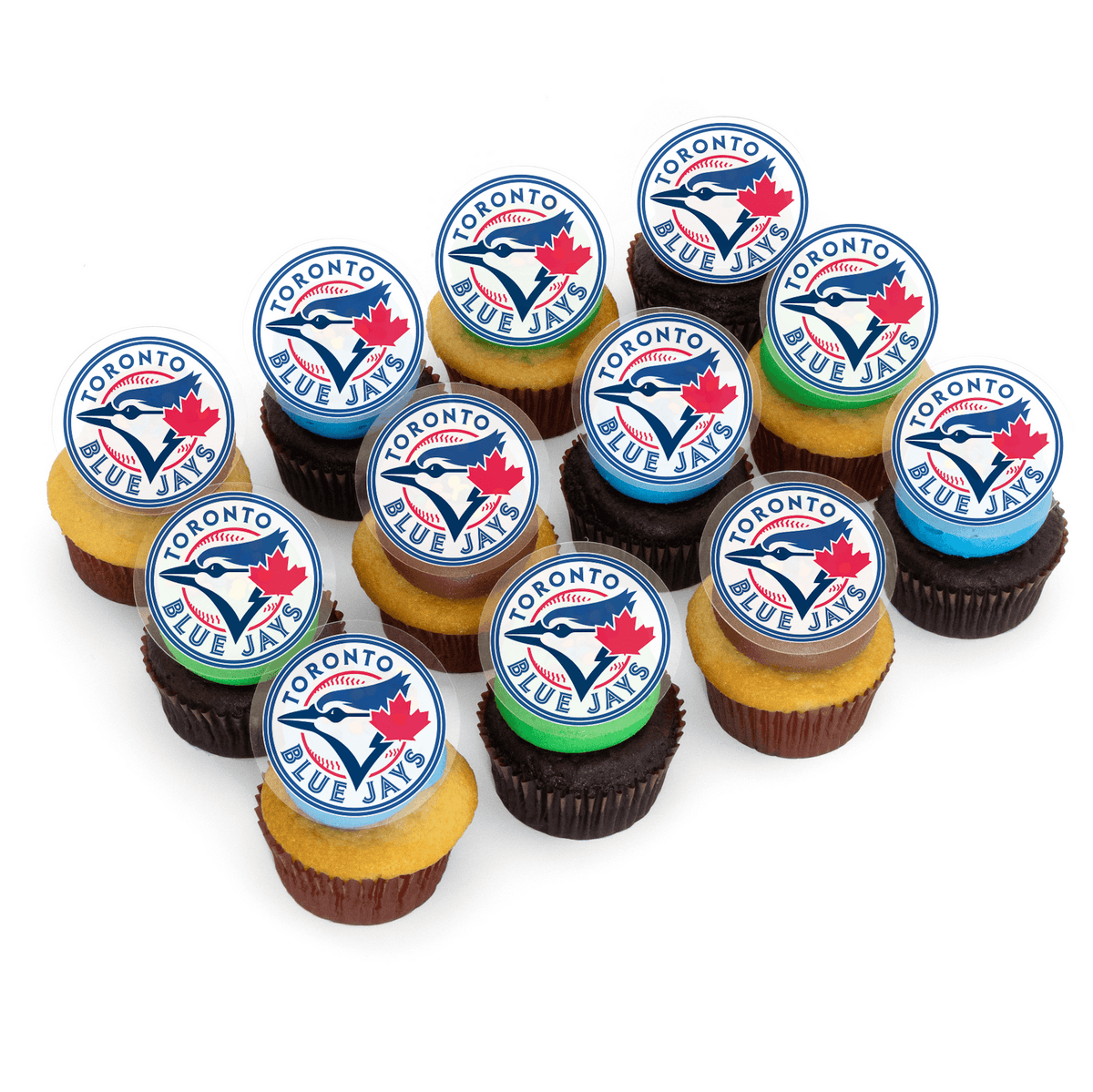 Custom Logo Cupcakes