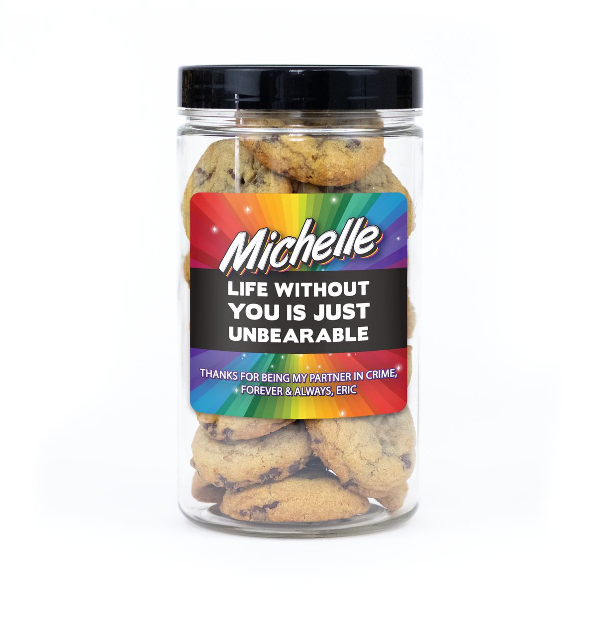 Personalized Cookie Jar - Life Without You
