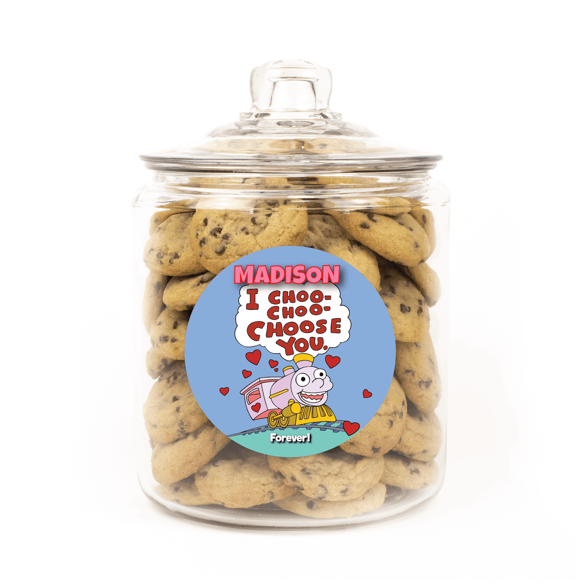 Personalized Gourmet Cookie Jar: Soft-Baked Custom Gift