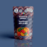 Winter Sweaters Mix package featuring a cozy and fun assortment of festive winter candy treats from a 100% peanut and tree nut free facility.
